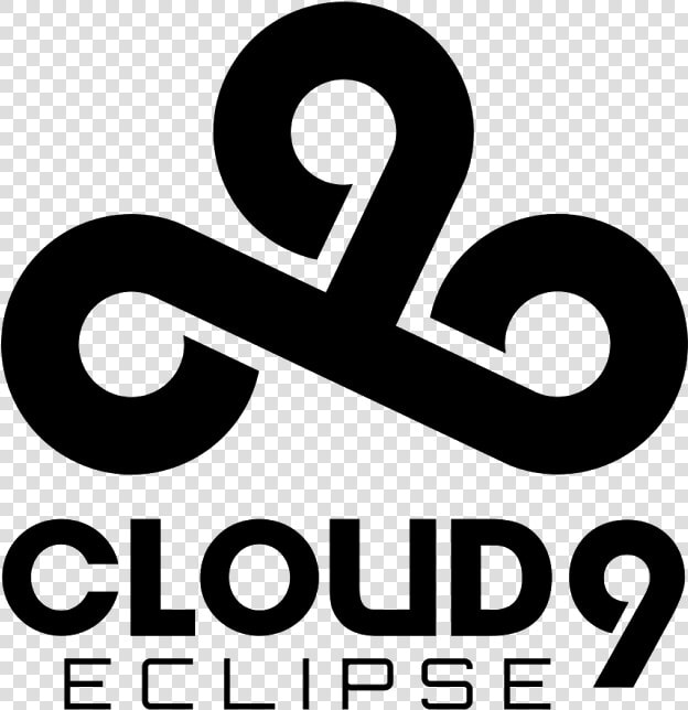 Cloud9 Eclipselogo Square   Black Cloud 9 Logo Png  Transparent PngTransparent PNG