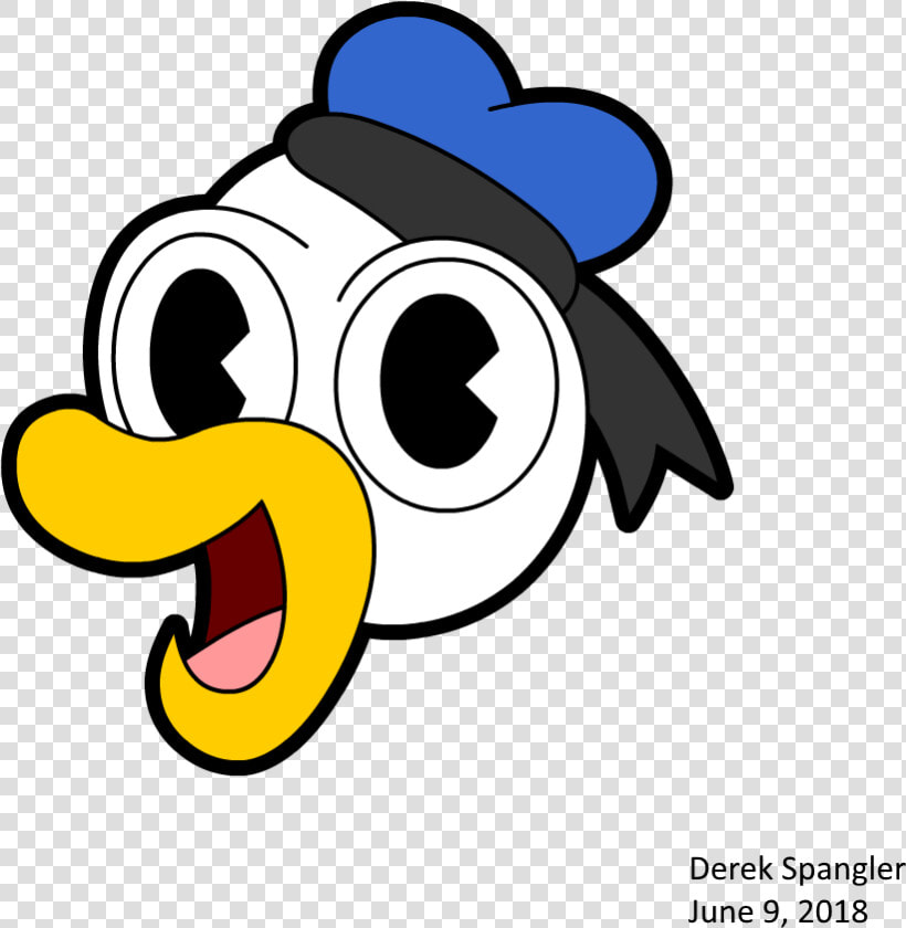 Derek Spangler On Twitter A Simple Head Drawing Of   Cartoon  HD Png DownloadTransparent PNG