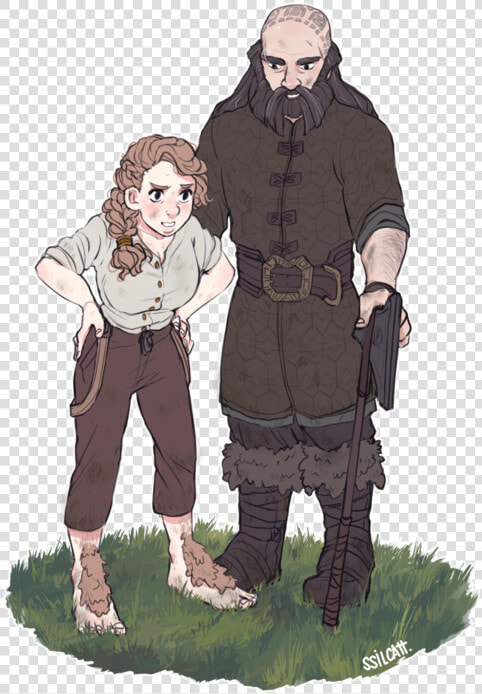 Beorn X Female Bilbo  HD Png DownloadTransparent PNG