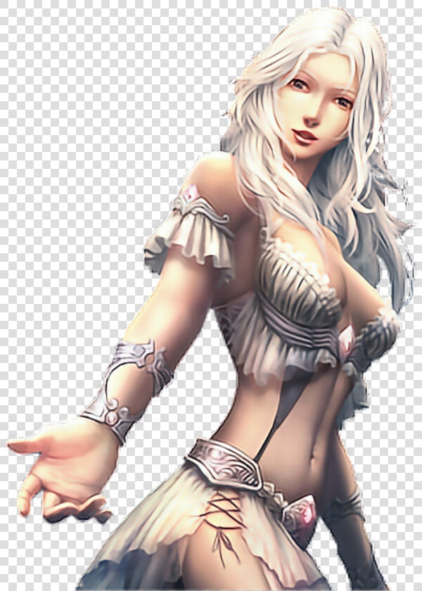  woman  warrior  blonde  fantasy   Female Mage White Hair  HD Png DownloadTransparent PNG