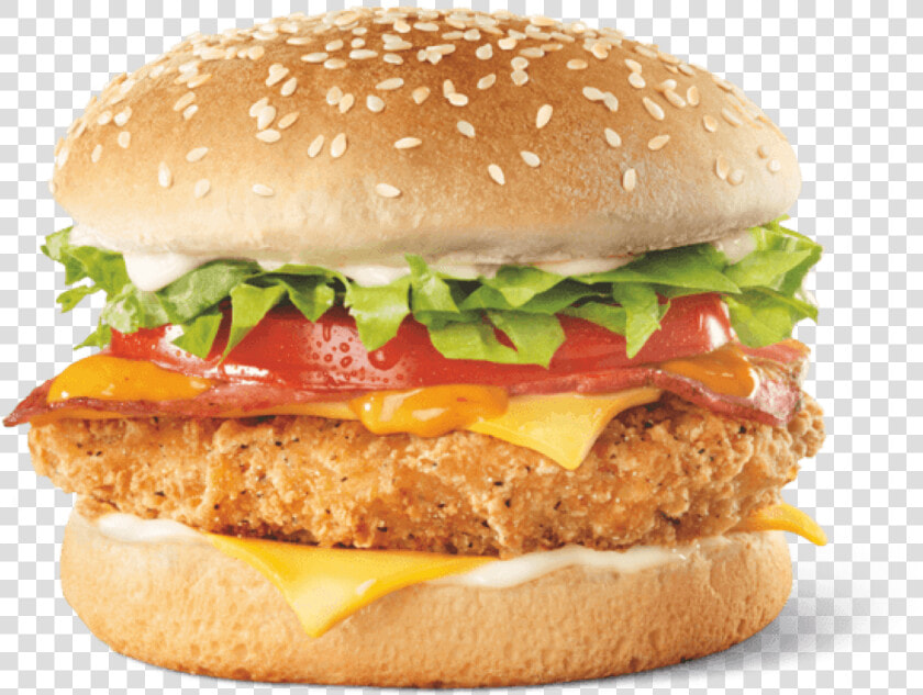 Tendercrisp® Cheesy Bacon Peri Peri   Hungry Jacks Bacon Deluxe  HD Png DownloadTransparent PNG