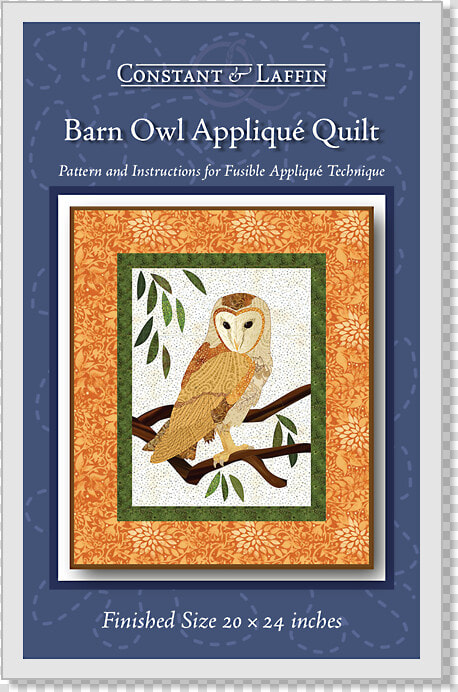 Barn Owl Pattern   Owl Quilt Kits  HD Png DownloadTransparent PNG