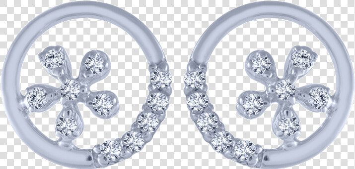 18kt White Gold And Diamond Stud Earrings For Women   Earrings  HD Png DownloadTransparent PNG