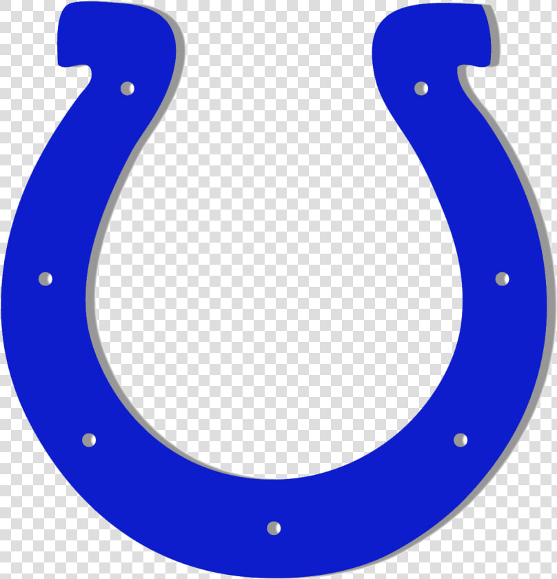 Indianapolis Colts Logo Clip Art Medium Size   Blue Horse Shoe Logo  HD Png DownloadTransparent PNG