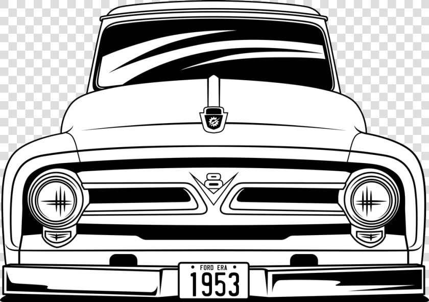 1953 Ford Truck Clipart  HD Png DownloadTransparent PNG