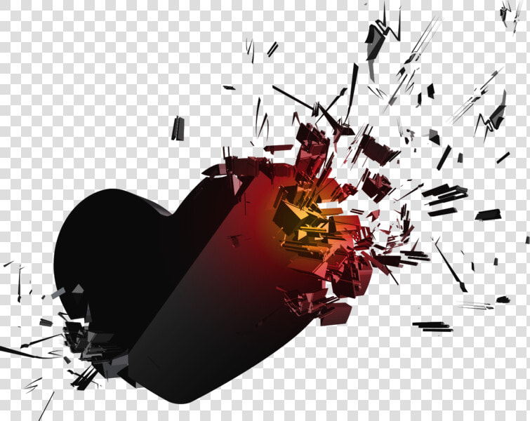 Broken Heart Psd   Leave Me Alone Now  HD Png DownloadTransparent PNG