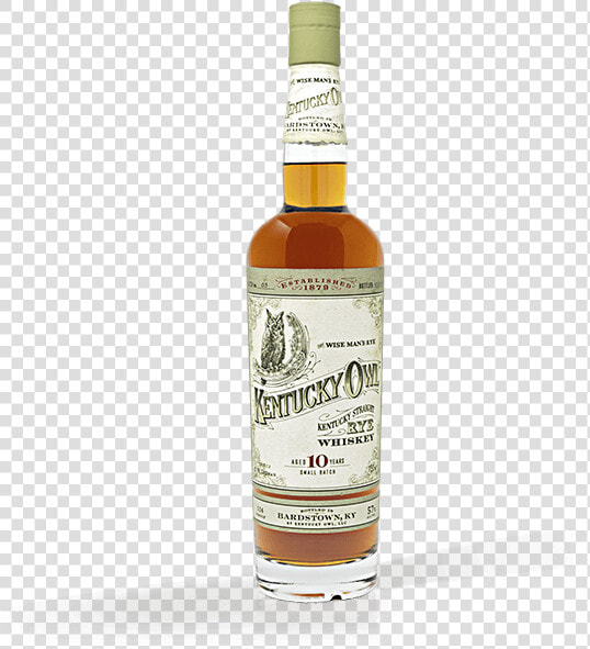 Straight Rye No   Kentucky Owl Rye 10 Year  HD Png DownloadTransparent PNG