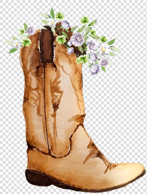 Cowboy Boots And Flowers Png   Cowboy Boot With Flowers Png  Transparent PngTransparent PNG