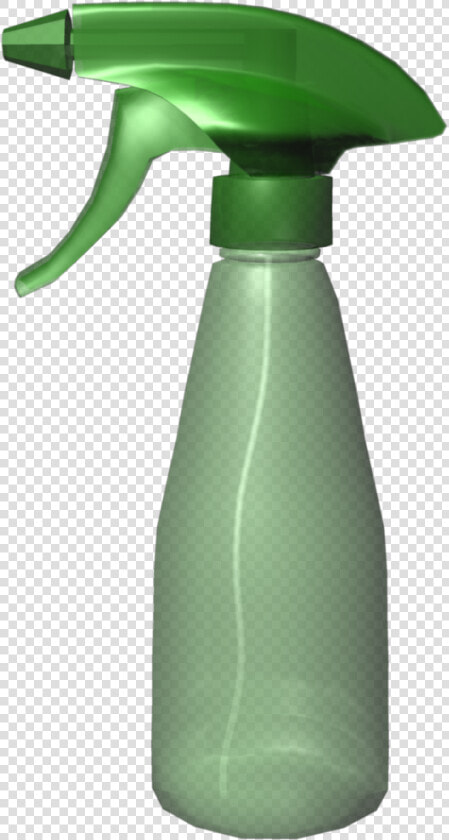 Green Spray Bottle   Plastic Bottle  HD Png DownloadTransparent PNG