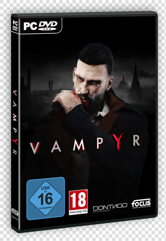 Vampyr Pack3d Pc Usk Pegi   Vampyr Nintendo Switch  HD Png DownloadTransparent PNG