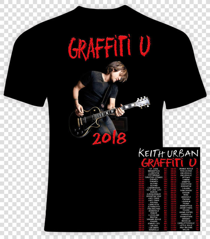 Keith Urban 2018 Graffiti U T Shirt   Judas Priest And Deep Purple  HD Png DownloadTransparent PNG