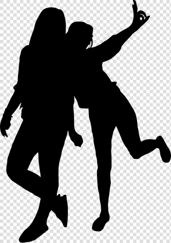 Portable Network Graphics Clip Art Silhouette Dance   Girls Silhouette Png  Transparent PngTransparent PNG