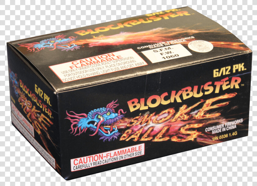 Blockbuster Smoke Balls Box   Box  HD Png DownloadTransparent PNG