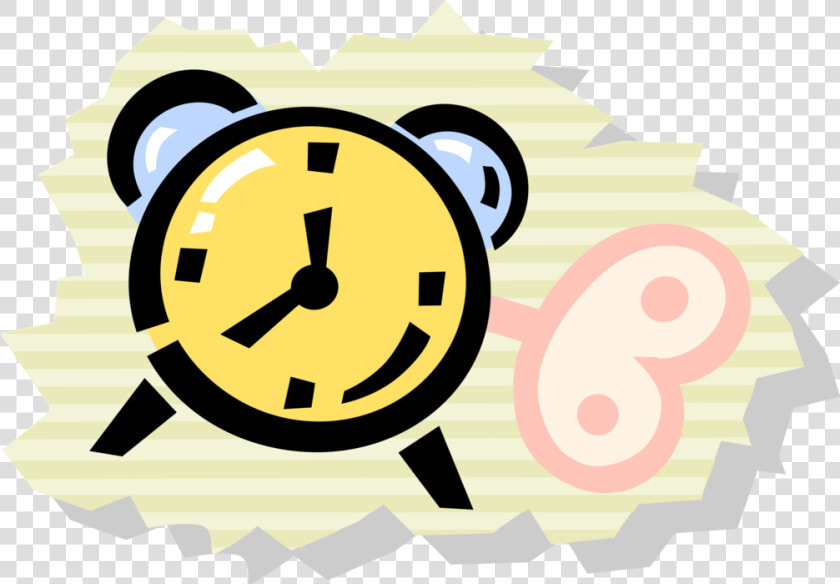 Vector Illustration Of Alarm Clock Ringing Its Morning  HD Png DownloadTransparent PNG