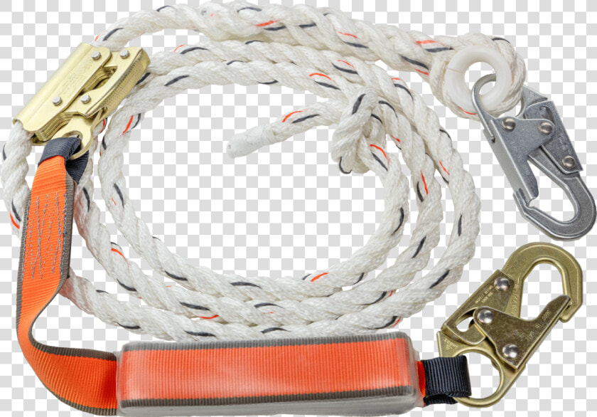 Vertical Lifeline Assembly W snap Hook  HD Png DownloadTransparent PNG