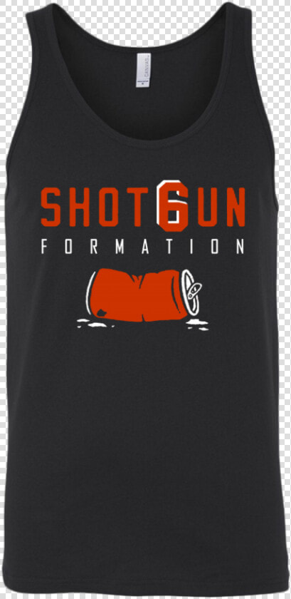 Shotgun Formation Shirt Cleveland Brown Shirt   Active Tank  HD Png DownloadTransparent PNG