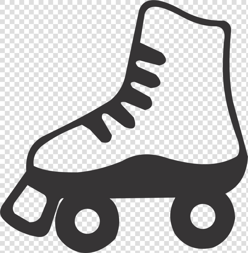 Purple Clipart Roller Skate   Transparent Background Roller Skate Clip Art  HD Png DownloadTransparent PNG