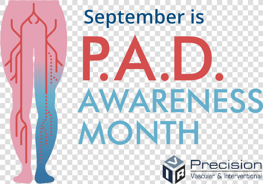 Peripheral Artery Disease Awareness Month September   Graphic Design  HD Png DownloadTransparent PNG