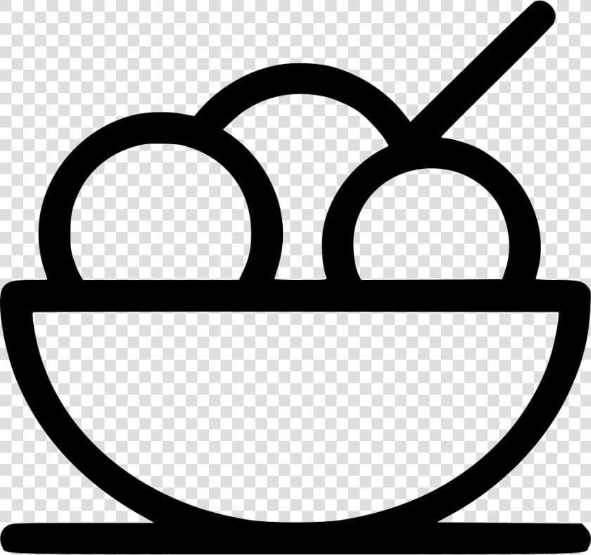 Ice Cream Bowl   Ice Cream Bowl Icon  HD Png DownloadTransparent PNG