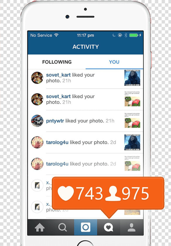 Get Real Instagram Followers  HD Png DownloadTransparent PNG