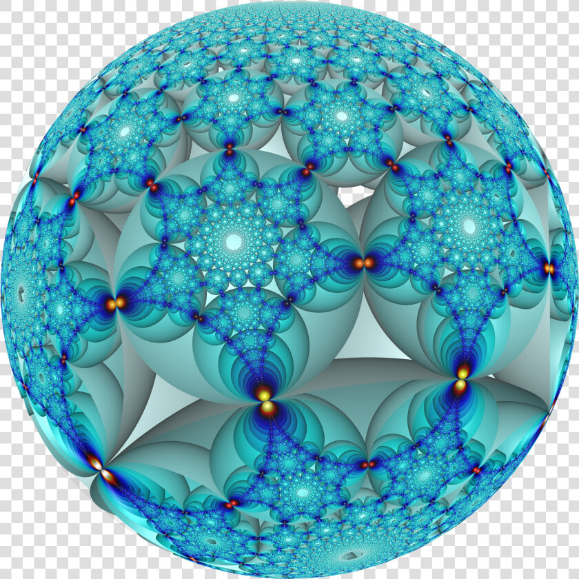 Hyperbolic Honeycomb 6 3 I Poincare   Fractal Art  HD Png DownloadTransparent PNG