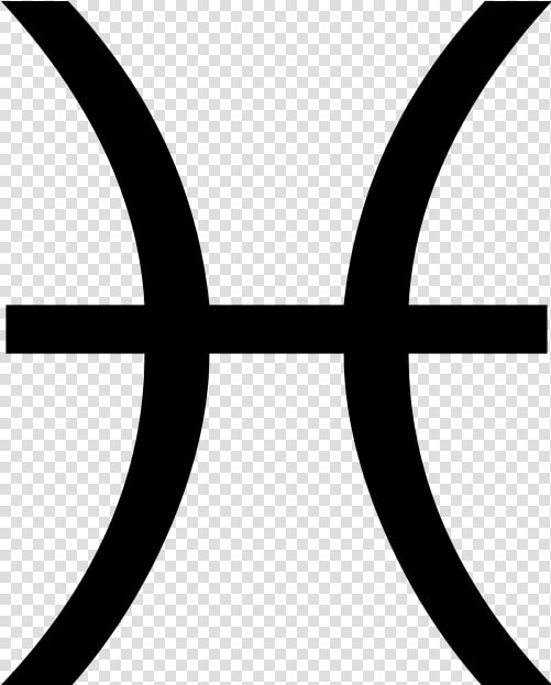 Zodiac Symbols Pisces  HD Png DownloadTransparent PNG