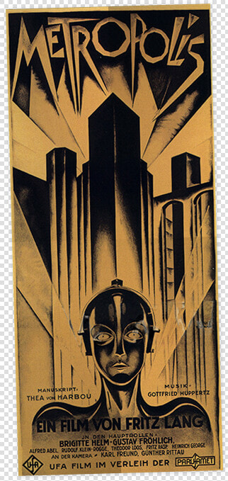 Metropolis Movie Poster Original  HD Png DownloadTransparent PNG