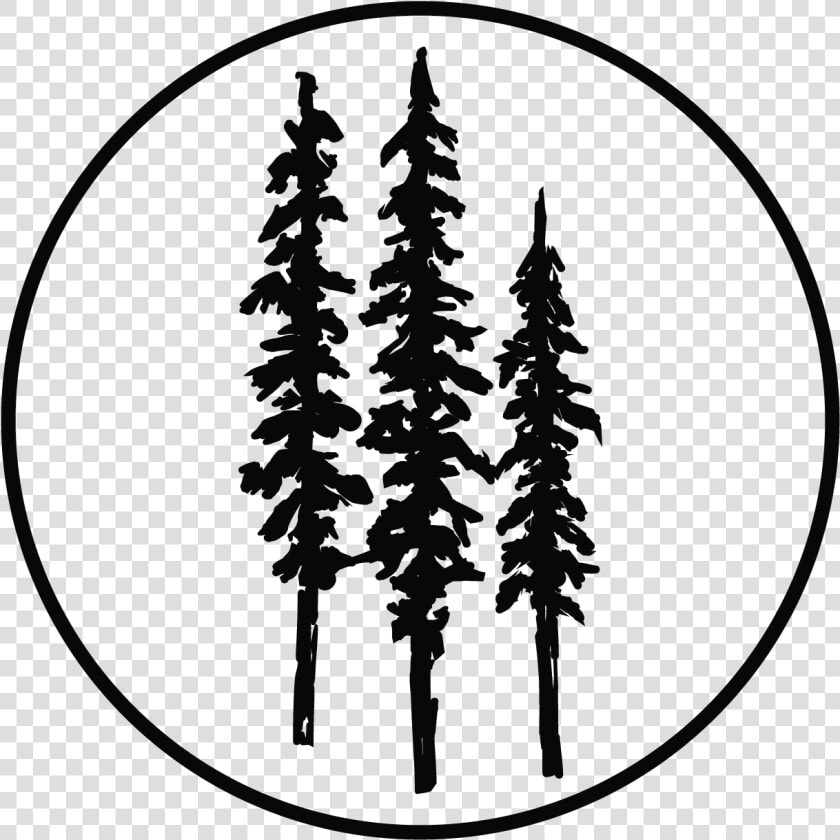 Pine Tree Clipart River Tree   Forest Tree Silhouette Clipart  HD Png DownloadTransparent PNG