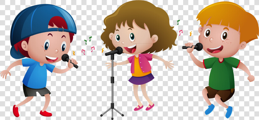 Transparent Child Clip Art   Children Singing Clipart Png  Png DownloadTransparent PNG