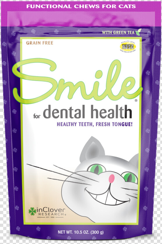 In Clover Smile Daily Dental Health Soft Chews For   Health  HD Png DownloadTransparent PNG