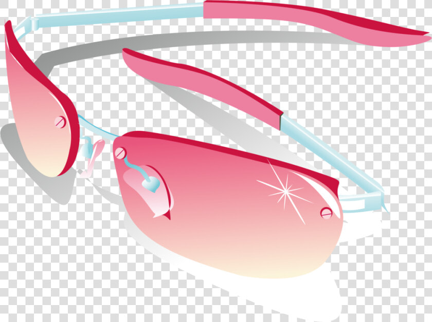 Pink sunglasses vision Care   Travel Vector  HD Png DownloadTransparent PNG