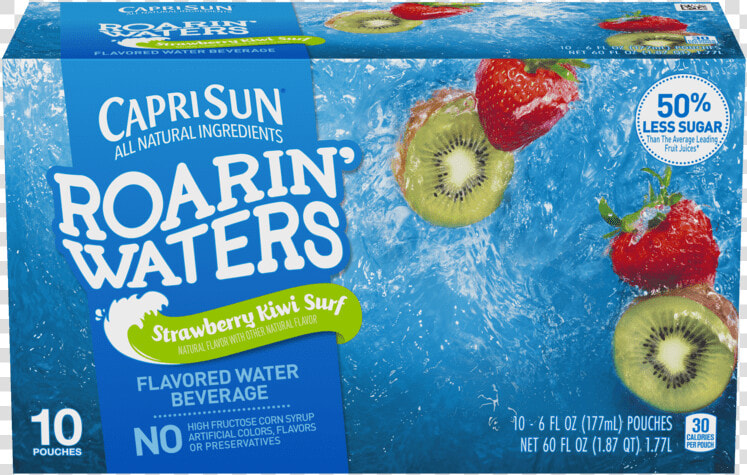 Capri Sun Roarin Waters Strawberry Kiwi  HD Png DownloadTransparent PNG