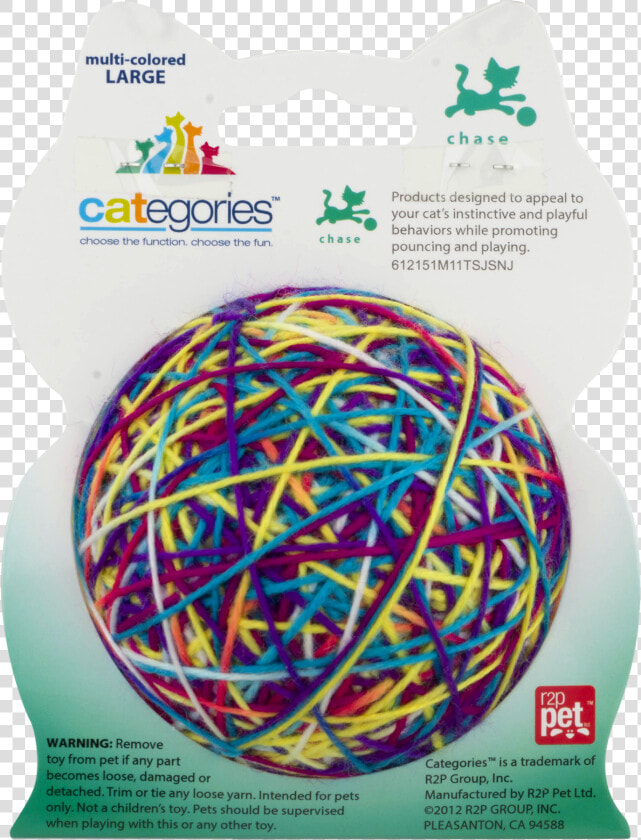 Categories Knitty Kitty Ball Cat Toy   Pet  HD Png DownloadTransparent PNG