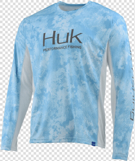 Huk Icon X Camo Long Sleeve Shirt Class   Long sleeved T shirt  HD Png DownloadTransparent PNG