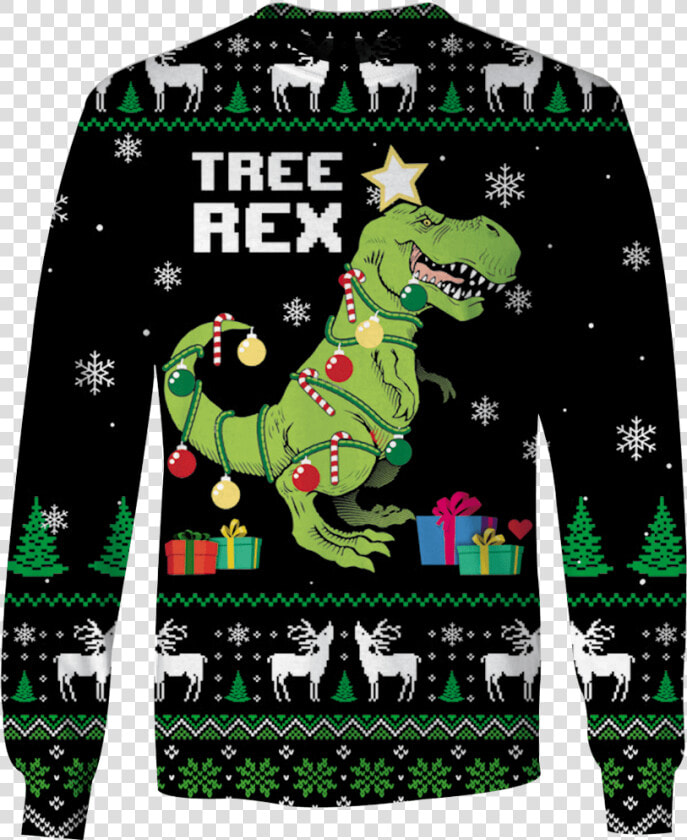 Gearhuman 3d Tree Rex Custom T shirt   Sweater  HD Png DownloadTransparent PNG