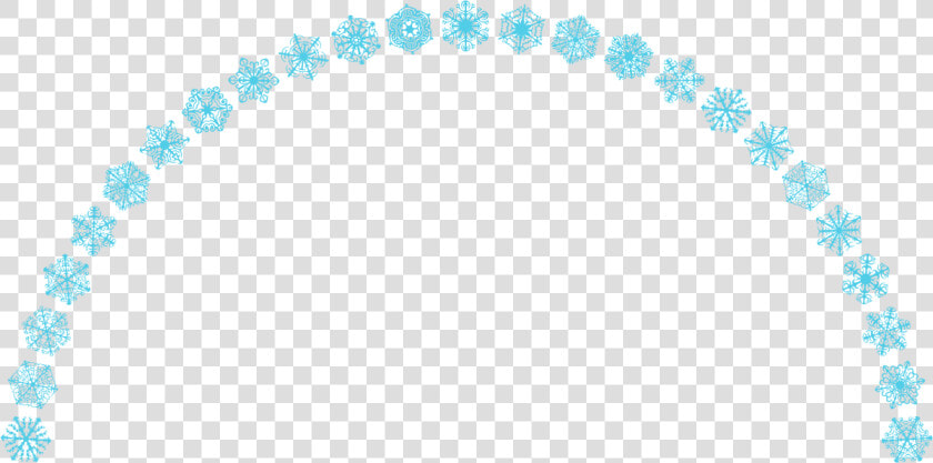 Snowflakes Png   Transparent Snowflake Border Circle  Png DownloadTransparent PNG