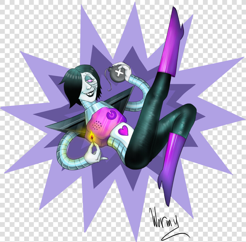 Met A Bomb Mettaton   Graphic Design  HD Png DownloadTransparent PNG