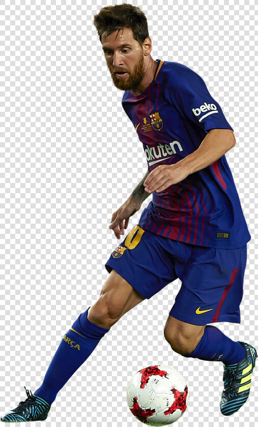 Lionel Messi Football Render   Lionel Messi 2018 Png  Transparent PngTransparent PNG