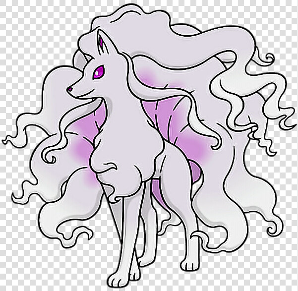  pokemon  ninetails  alolan  HD Png DownloadTransparent PNG