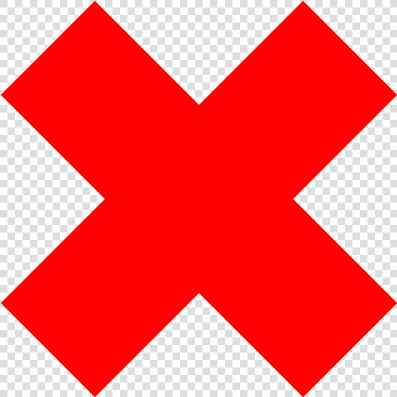 Red Cross   False Icon Png  Transparent PngTransparent PNG