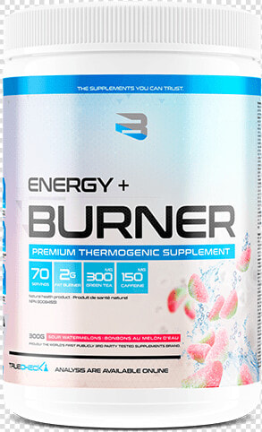 Believe Supplements Fat Burner  HD Png DownloadTransparent PNG