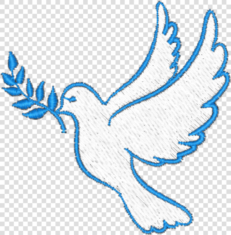 Olive Branch Peace Doves As Symbols Colombe   Baptism Dove  HD Png DownloadTransparent PNG