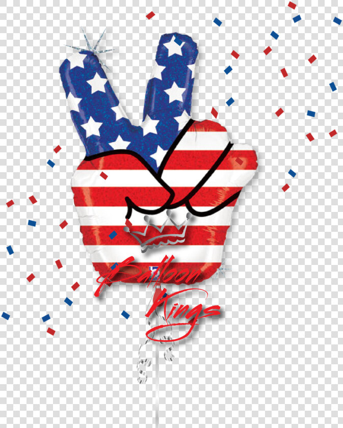 Patriotic Peace   Red White And Blue Peace Sign  HD Png DownloadTransparent PNG