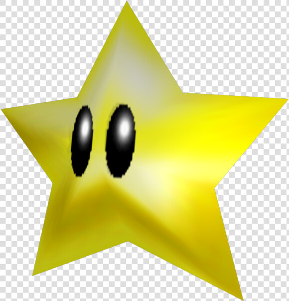 Mario Free On Dumielauxepices   Power Star Mario 64  HD Png DownloadTransparent PNG