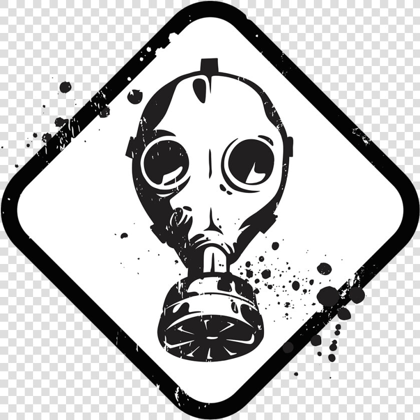 Radiation Drawing Gas Mask   Máscara De Gas Dibujo  HD Png DownloadTransparent PNG