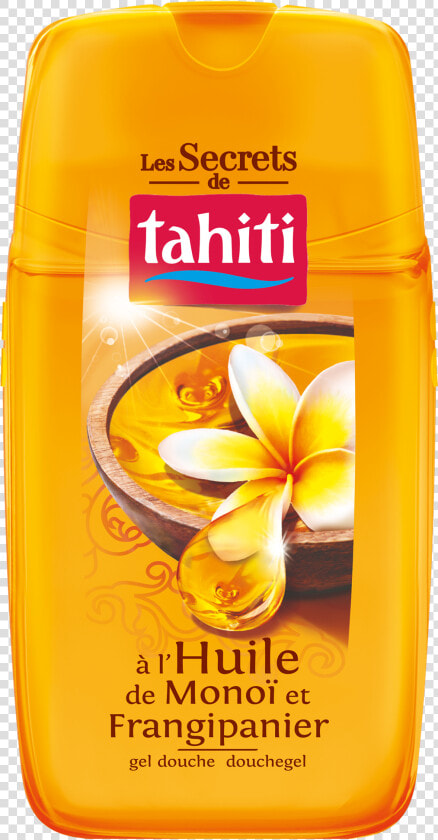 Gel Douche À L Huile De Monoï Et Frangipanier   Tahiti Gel Douche Png  Transparent PngTransparent PNG