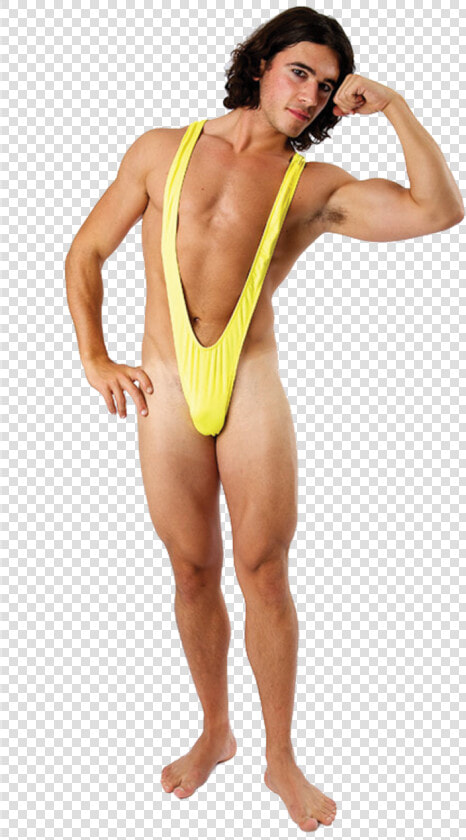 Yellow Bathing Suit Mens  HD Png DownloadTransparent PNG