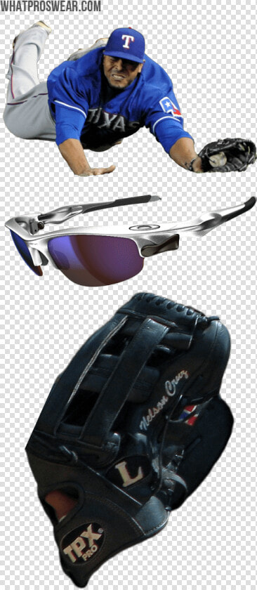 Nelson Cruz Glove Model  Nelson Cruz Sunglasses  Tpx   Football Gear  HD Png DownloadTransparent PNG