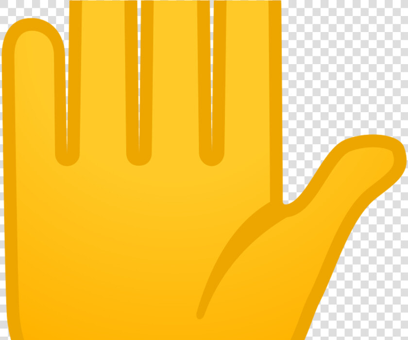 Raised Hand Icon Noto Emoji People Bodyparts Iconset  HD Png DownloadTransparent PNG