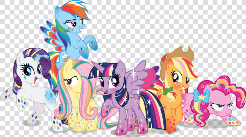 Rainbow Power Ponies   My Little Pony Power  HD Png DownloadTransparent PNG